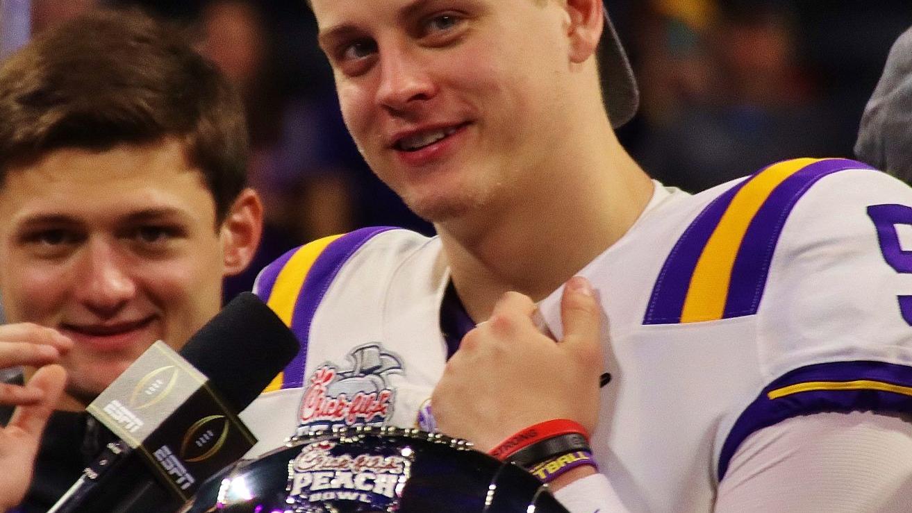 Joe Burrow responsible for 8 TDs in LSU's romp over the other OU
